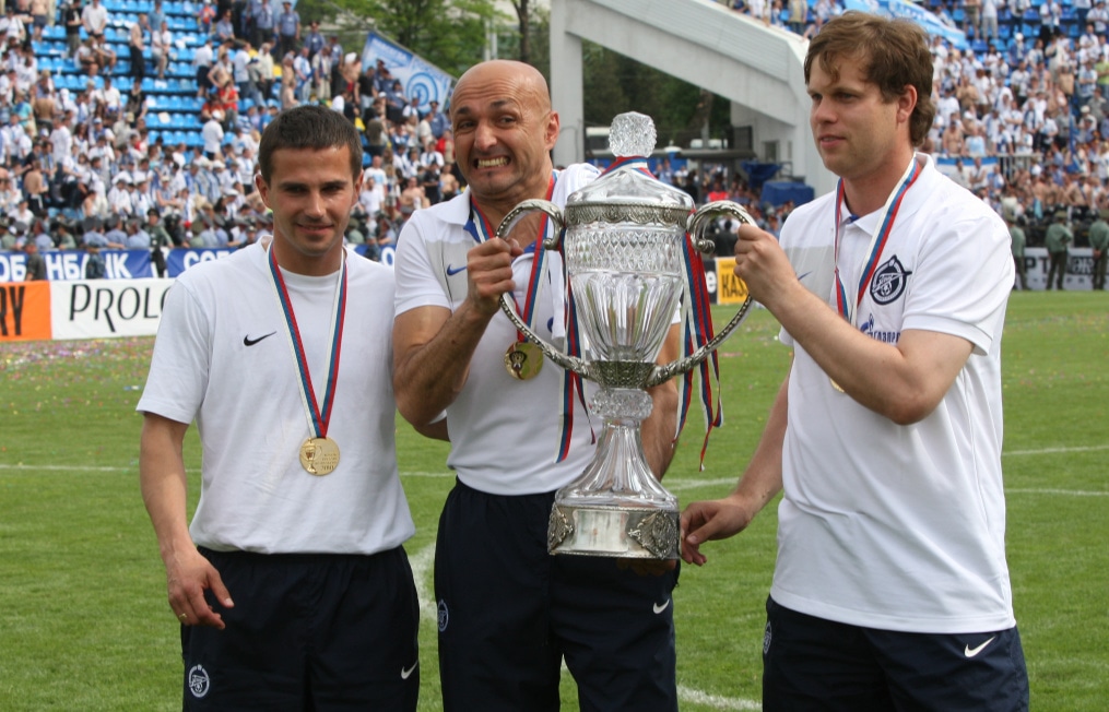 Церемония награждения «Зенита»,  Кубоком России 2009/2010