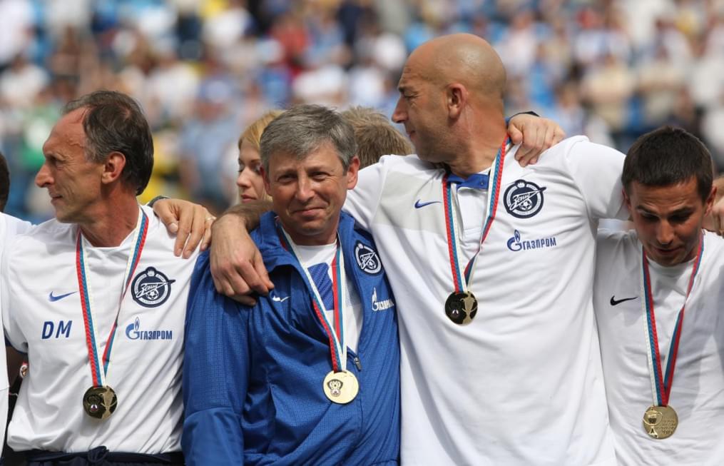 Церемония награждения «Зенита»,  Кубоком России 2009/2010