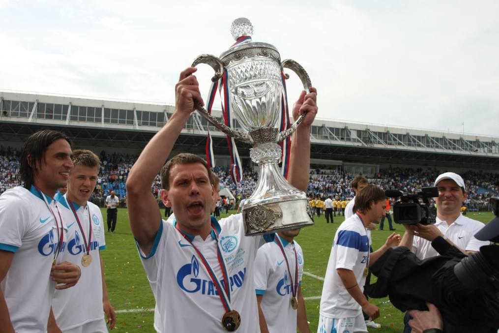 Церемония награждения «Зенита»,  Кубоком России 2009/2010
