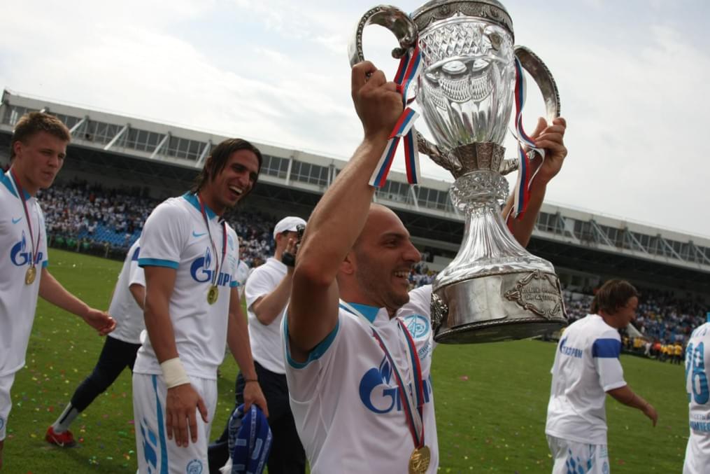 Церемония награждения «Зенита»,  Кубоком России 2009/2010