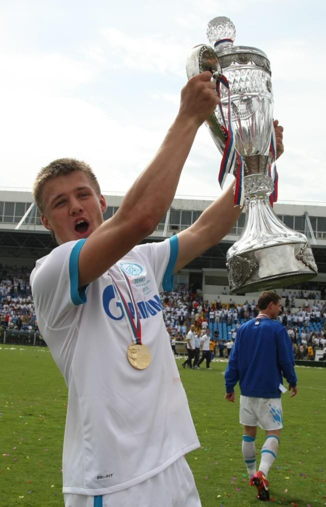 Церемония награждения «Зенита»,  Кубоком России 2009/2010