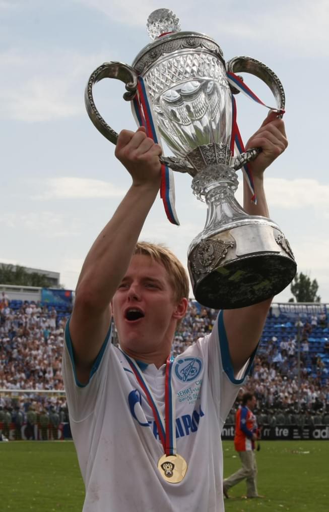 Церемония награждения «Зенита»,  Кубоком России 2009/2010