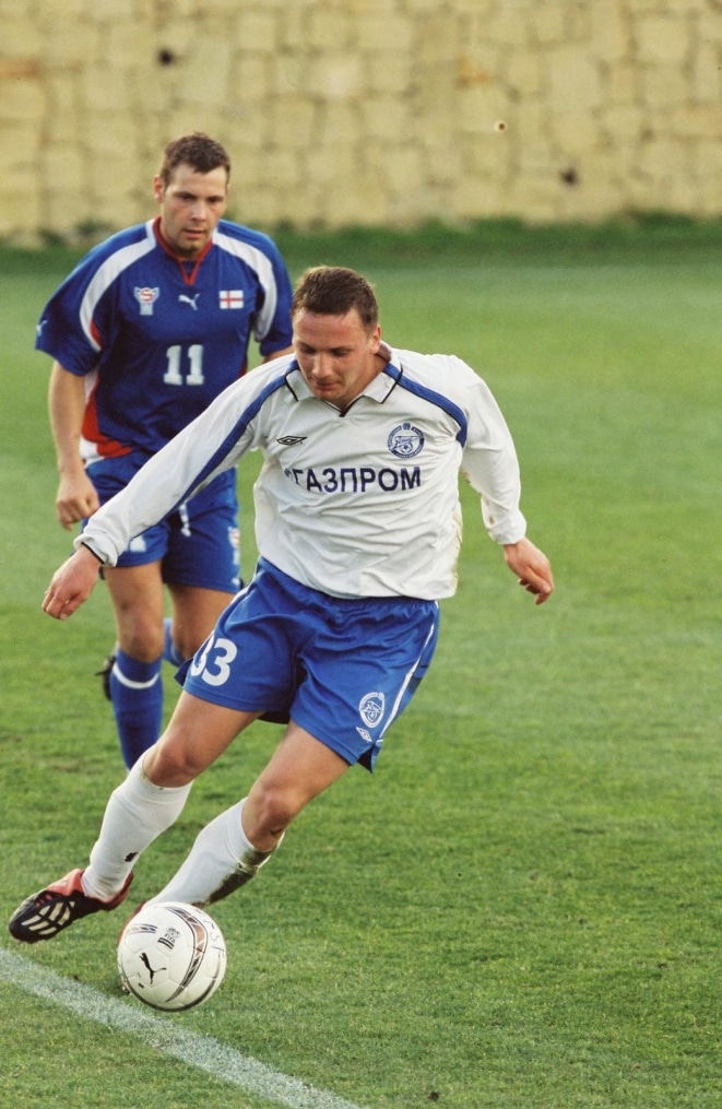2003 год.«Зенит».- Фареры. Товарищеский матч..