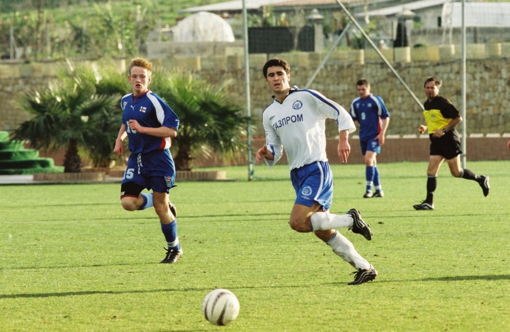 2003 год.«Зенит».- Фареры. Товарищеский матч..