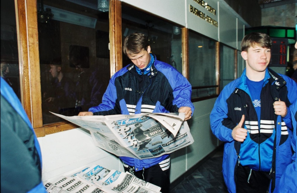 1996 год. «Черноморец» — «Зенит».