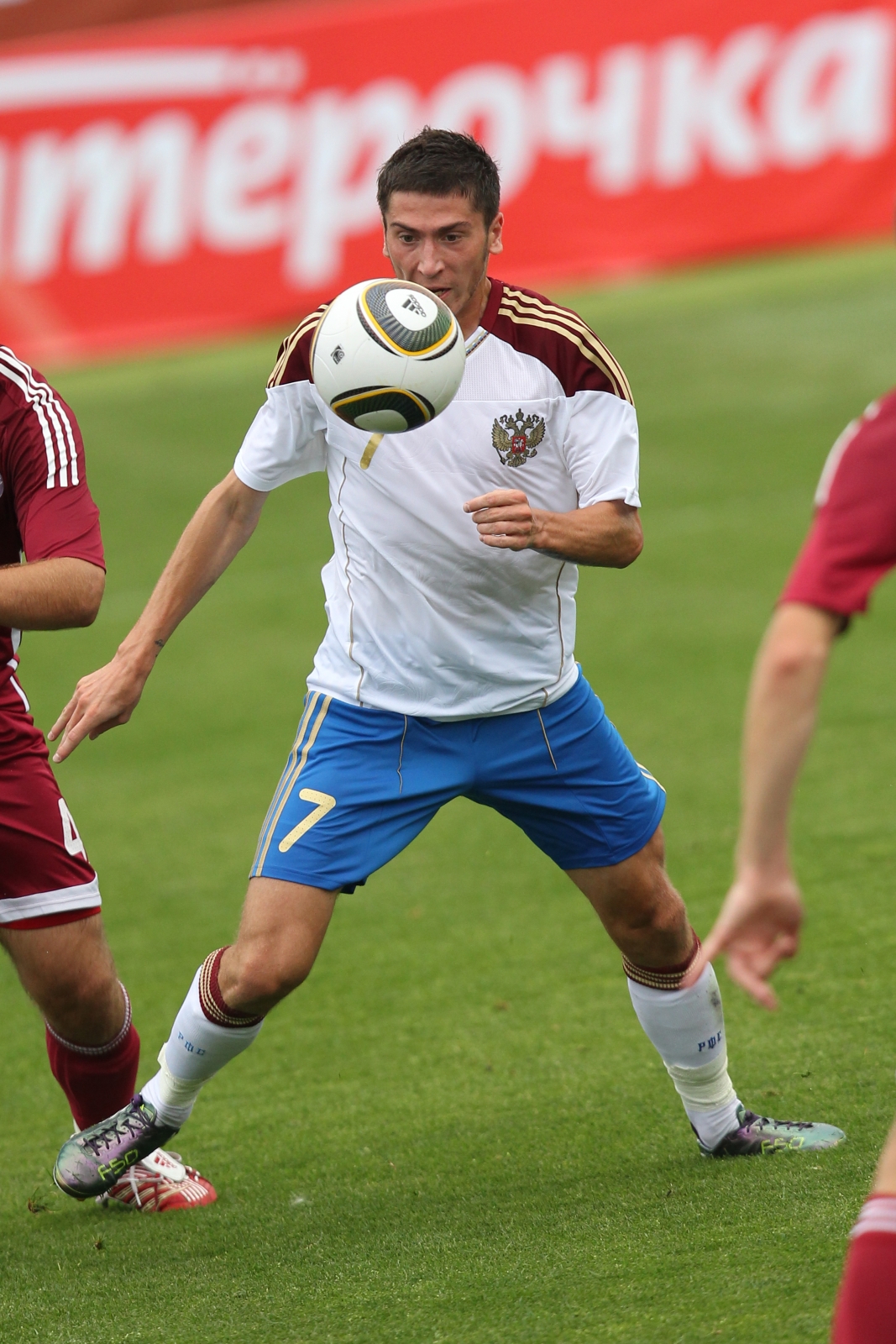 Чемпионат Европы 2011 среди молодженых команд, Россия—Латвия