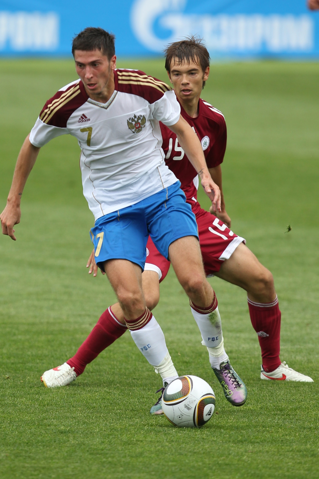 Чемпионат Европы 2011 среди молодженых команд, Россия—Латвия