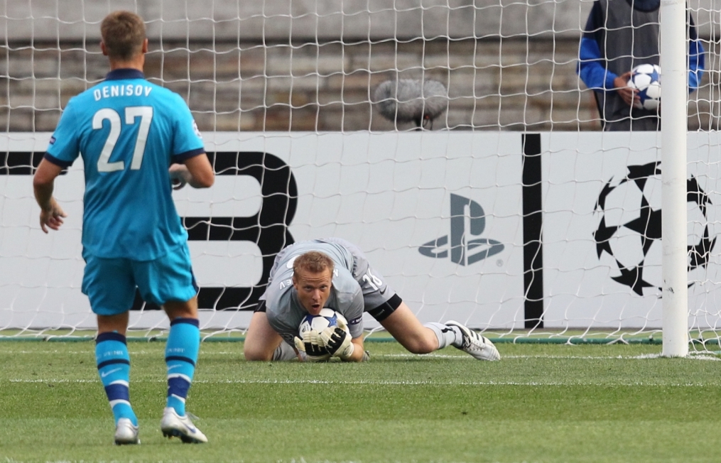 Лига чемпионов 2010/11, Плей-офф,  «Зенит» — «Осер»