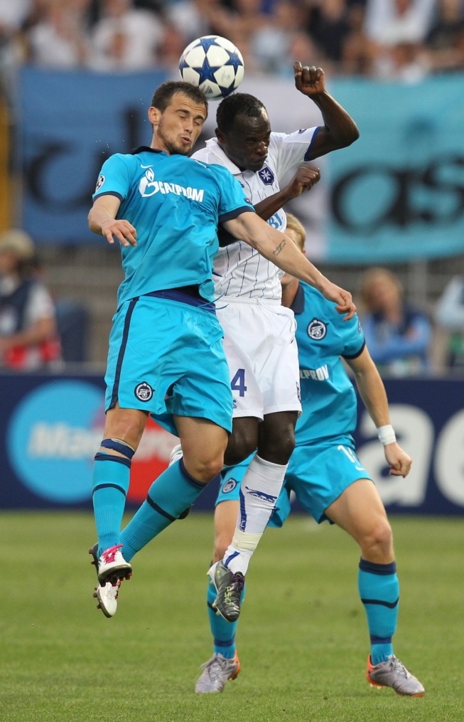 Лига чемпионов 2010/11, Плей-офф,  «Зенит» — «Осер»