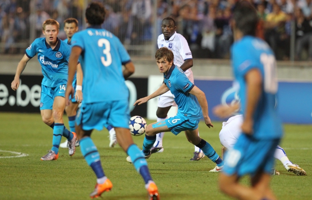 Лига чемпионов 2010/11, Плей-офф,  «Зенит» — «Осер»