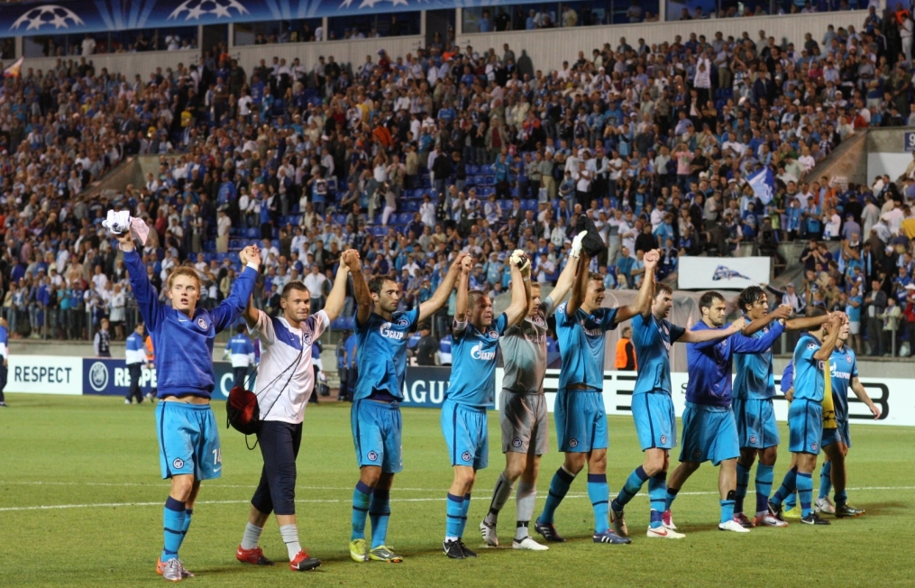 Лига чемпионов 2010/11, Плей-офф,  «Зенит» — «Осер»