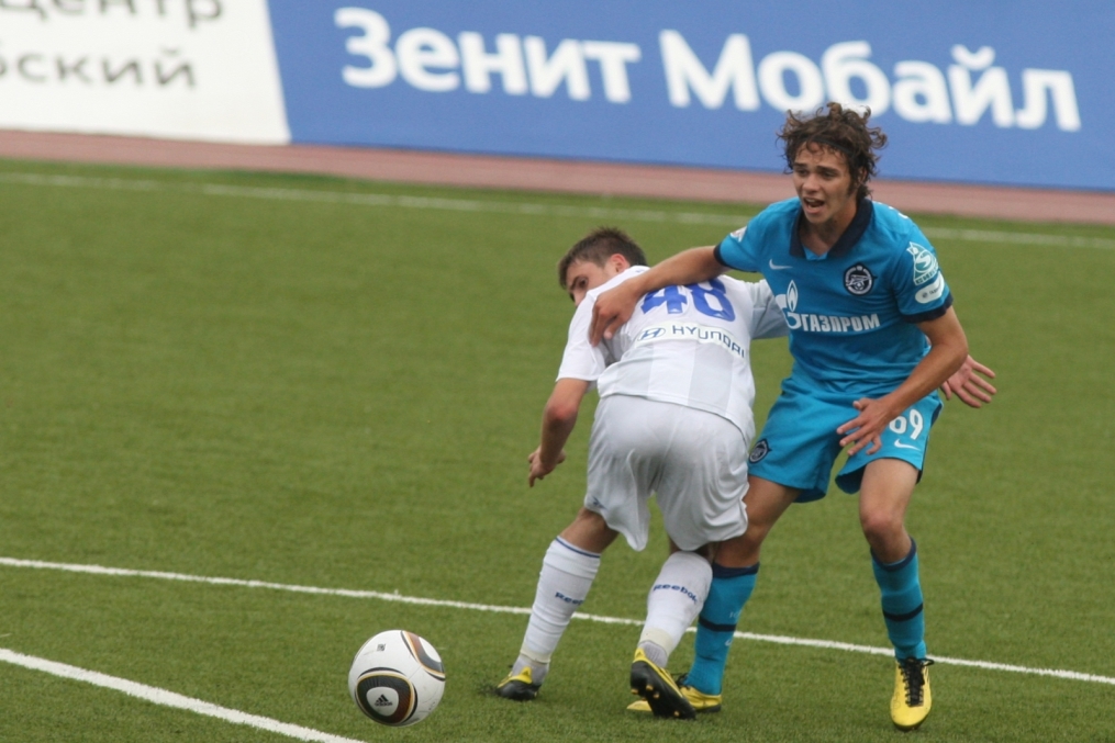 Первенство молодежных составов 2010 года. Футбольный матч Зенит(м)—ЦСКА(м)