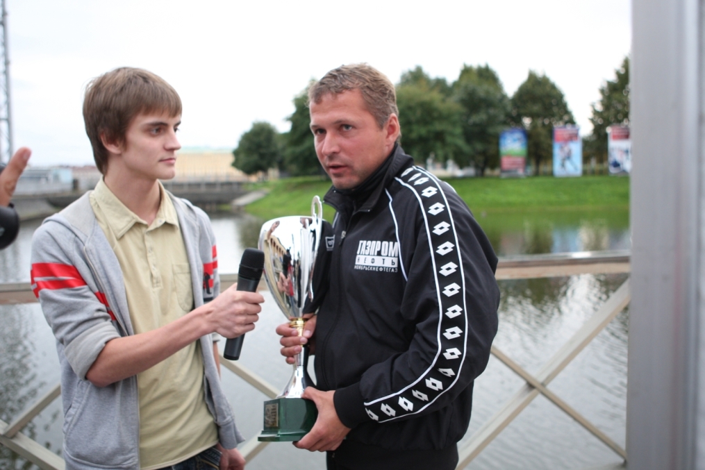 Международный турнир болельщиков «Турнир Садырина 2009», церемония  награждения победителей 