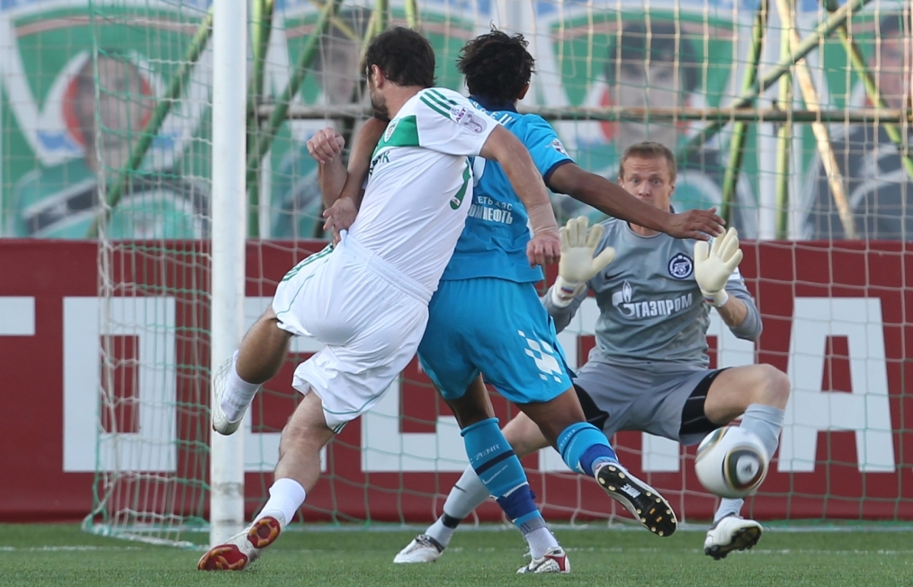 Чемпионат России 2010 года, 21 тур. Матч Терек—Зенит