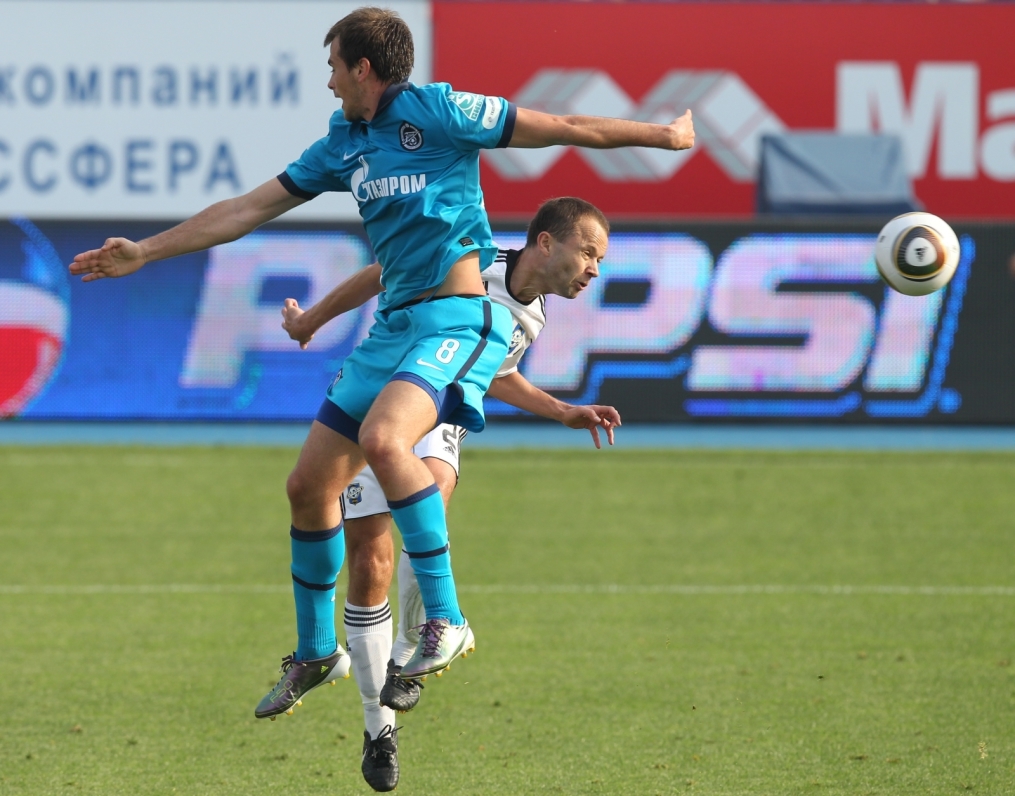 Футбольный матч Чемпионата России 2010 года, 22 тур. Матч Зенит—Сатурн
