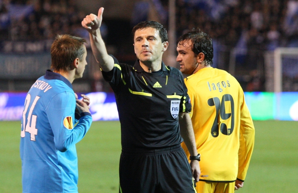 Лига Европы  УЕФА 2010. Матч Зенит— АЕК