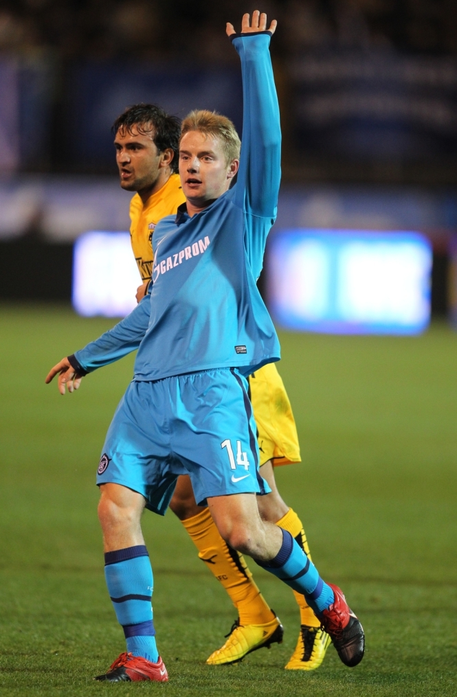 Лига Европы  УЕФА 2010. Матч Зенит— АЕК