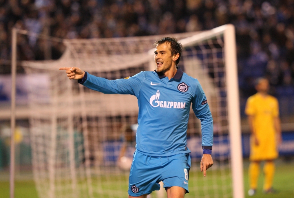 Лига Европы  УЕФА 2010. Матч Зенит— АЕК