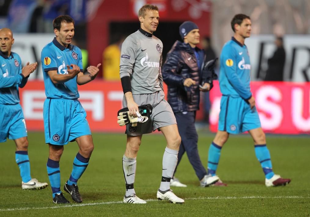 Лига Европы  УЕФА 2010. Матч Зенит— АЕК