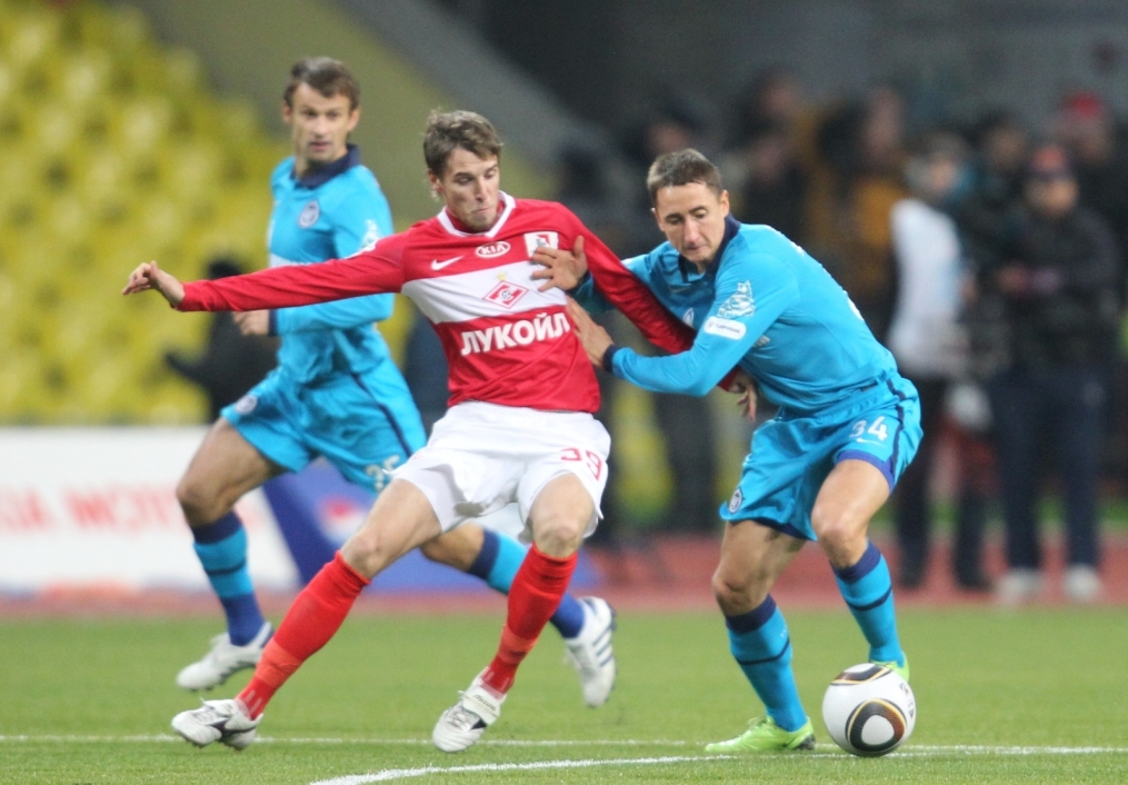 Чемпионата России 2010, 16-й тур, Спартак (Москва) — Зенит (СПб). 