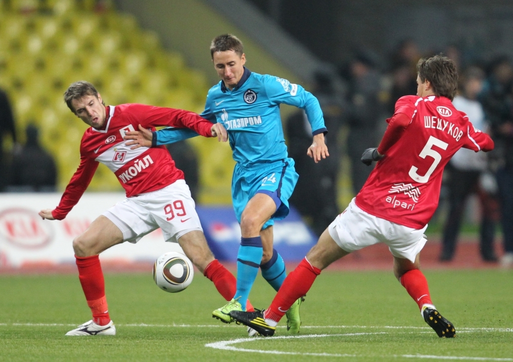 Чемпионата России 2010, 16-й тур, Спартак (Москва) — Зенит (СПб). 