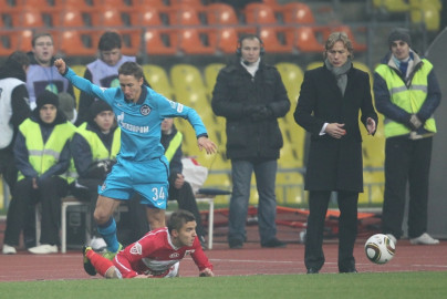 Чемпионата России 2010, 16-й тур, Спартак (Москва) — Зенит (СПб). 