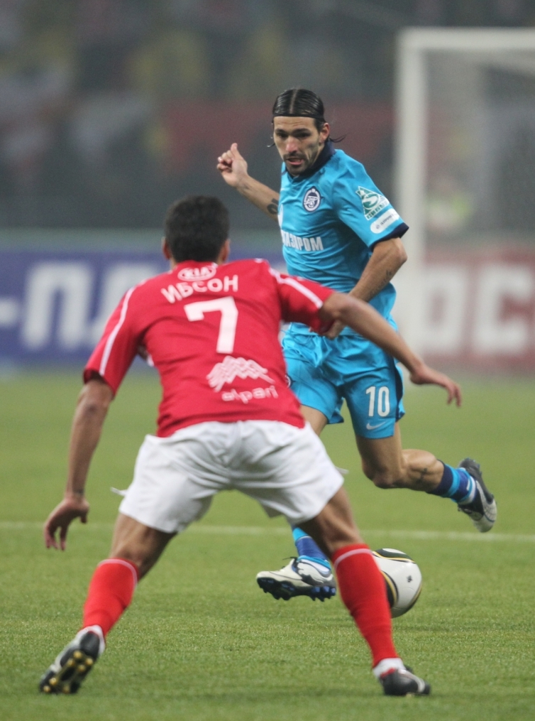 Чемпионата России 2010, 16-й тур, Спартак (Москва) — Зенит (СПб). 