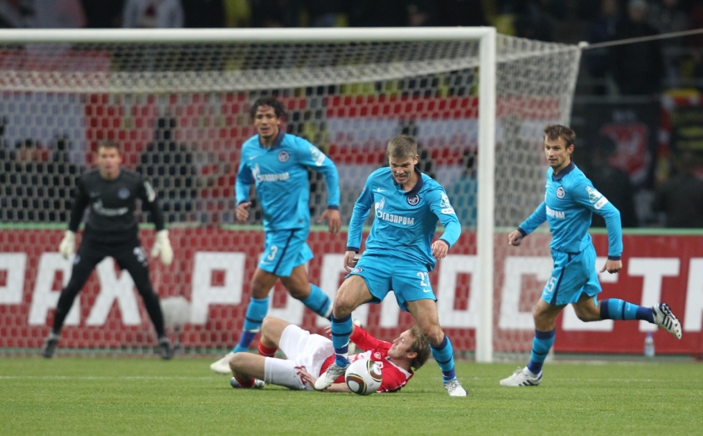 Чемпионата России 2010, 16-й тур, Спартак (Москва) — Зенит (СПб). 