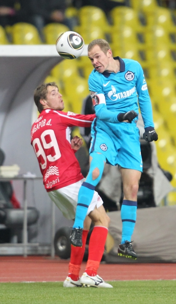 Чемпионата России 2010, 16-й тур, Спартак (Москва) — Зенит (СПб). 
