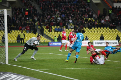Чемпионата России 2010, 16-й тур, Спартак (Москва) — Зенит (СПб). 