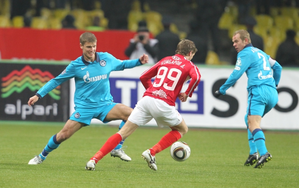 Чемпионата России 2010, 16-й тур, Спартак (Москва) — Зенит (СПб). 