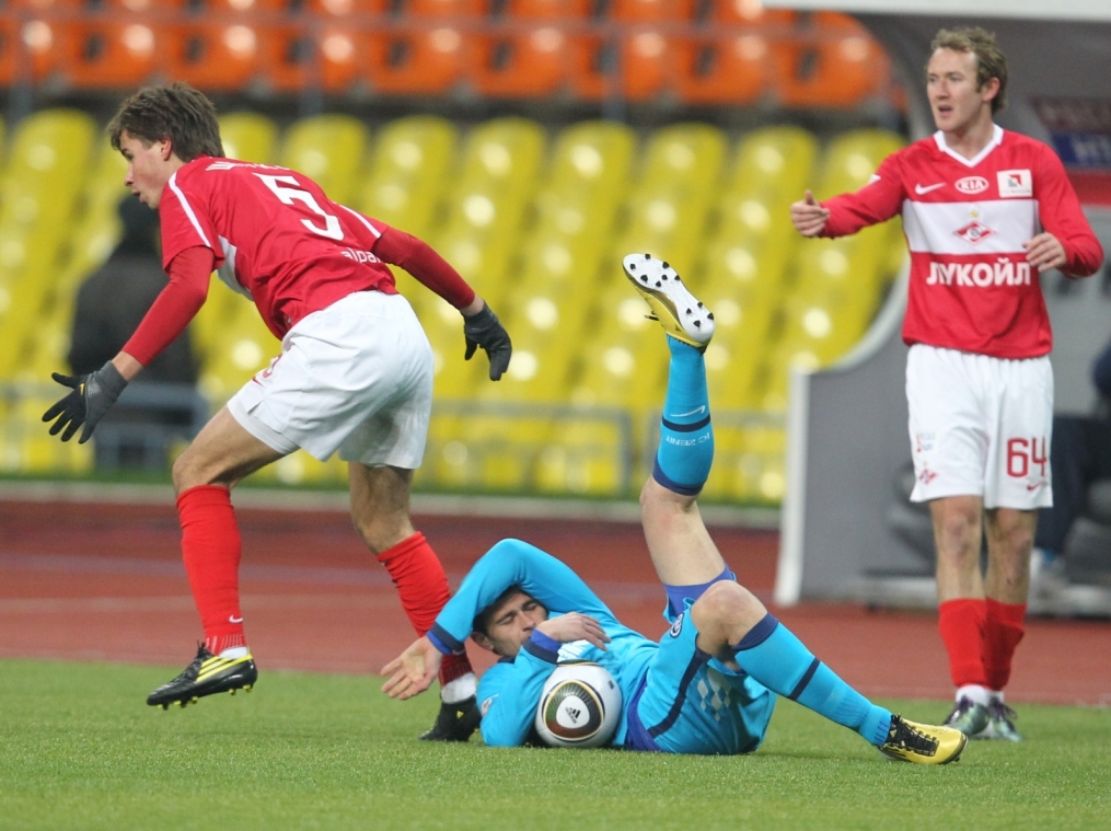 Чемпионата России 2010, 16-й тур, Спартак (Москва) — Зенит (СПб). 