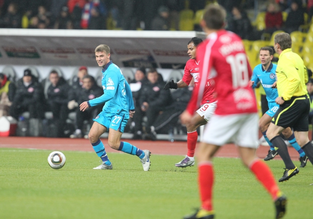 Чемпионата России 2010, 16-й тур, Спартак (Москва) — Зенит (СПб). 
