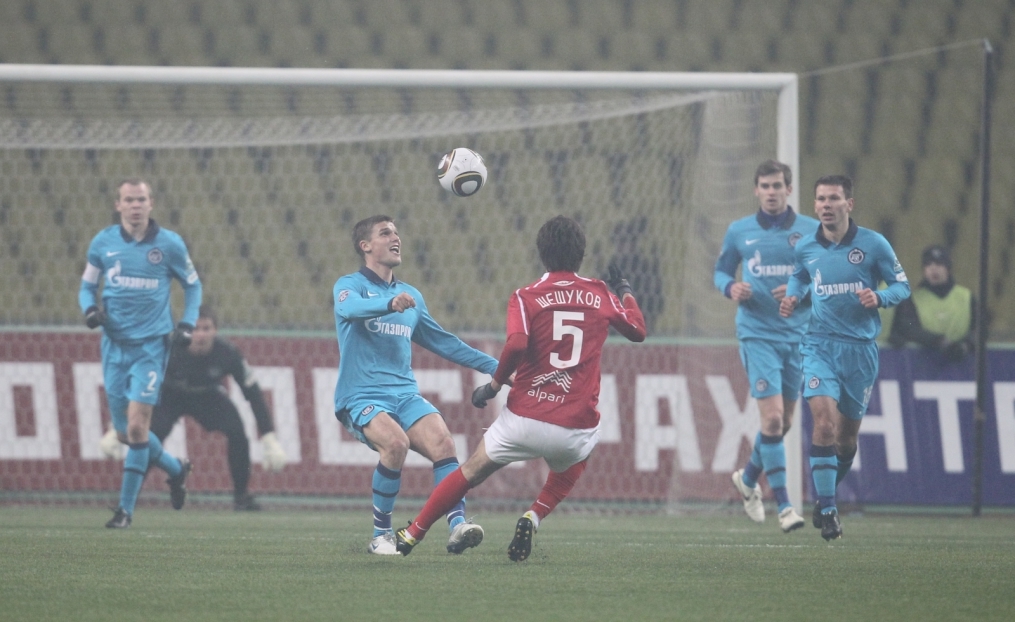 Чемпионата России 2010, 16-й тур, Спартак (Москва) — Зенит (СПб). 