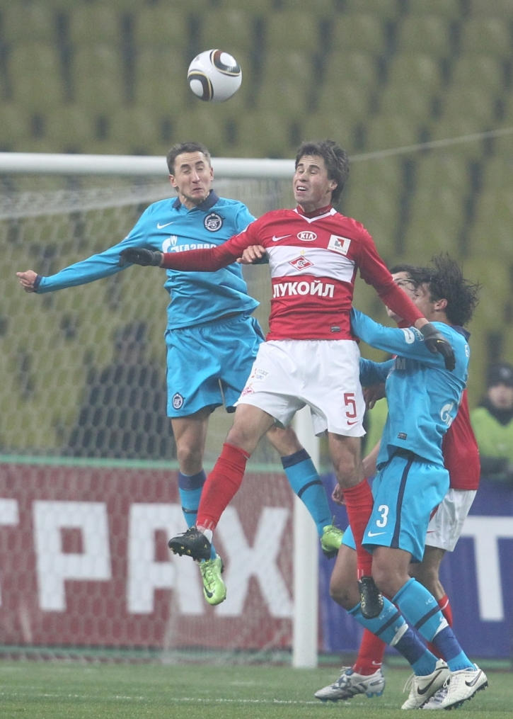 Чемпионата России 2010, 16-й тур, Спартак (Москва) — Зенит (СПб). 