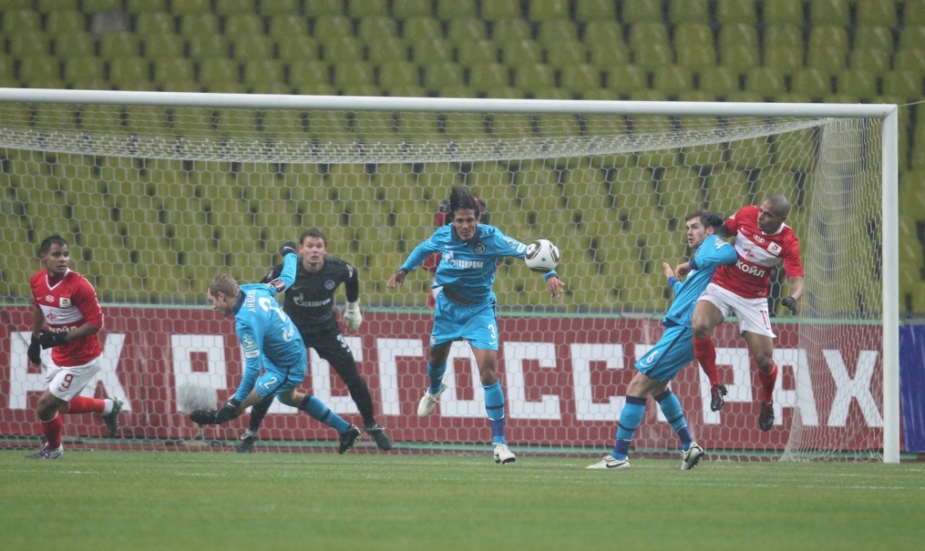 Чемпионата России 2010, 16-й тур, Спартак (Москва) — Зенит (СПб). 