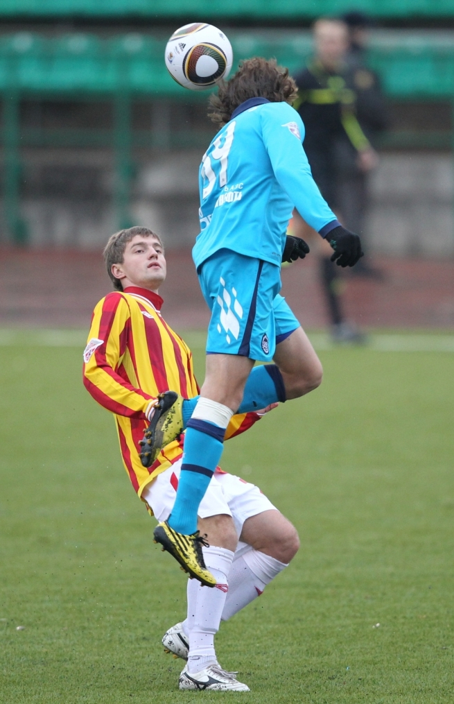 Первенство молодежных составов 2010 года. 26 тур, матч Зенит(м)—Алания (м)