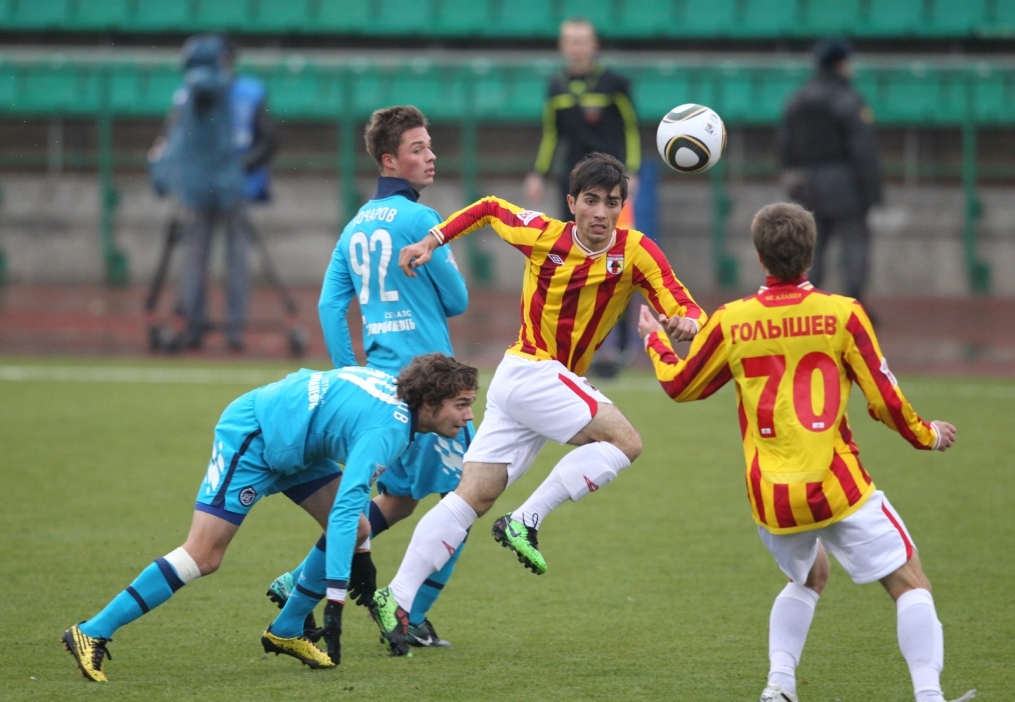 Первенство молодежных составов 2010 года. 26 тур, матч Зенит(м)—Алания (м)