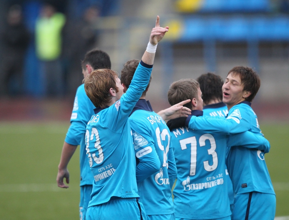 Первенство молодежных составов 2010 года. 26 тур, матч Зенит(м)—Алания (м)