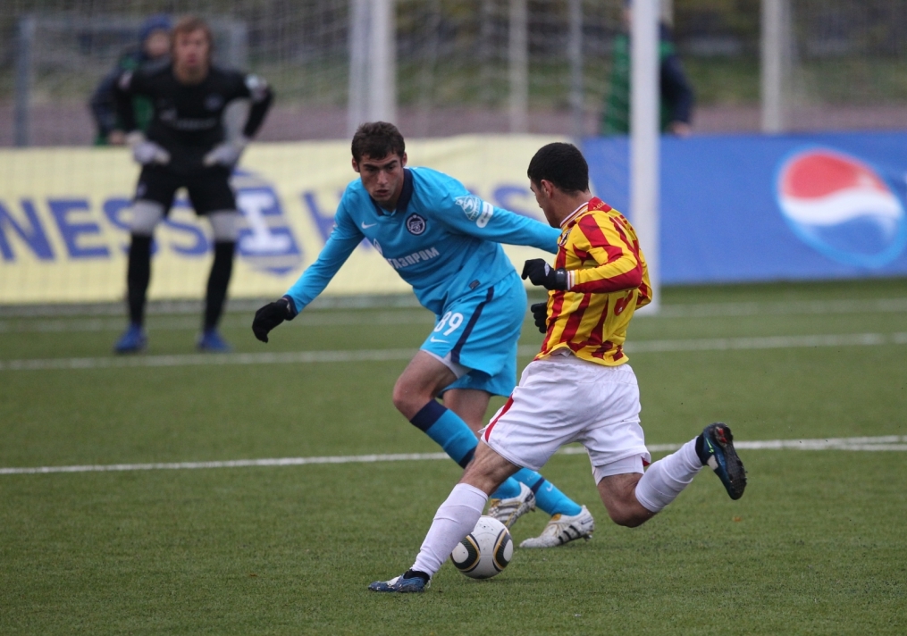 Первенство молодежных составов 2010 года. 26 тур, матч Зенит(м)—Алания (м)