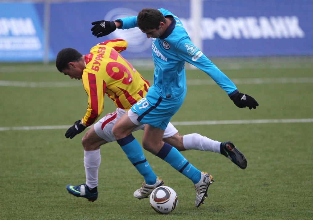Первенство молодежных составов 2010 года. 26 тур, матч Зенит(м)—Алания (м)