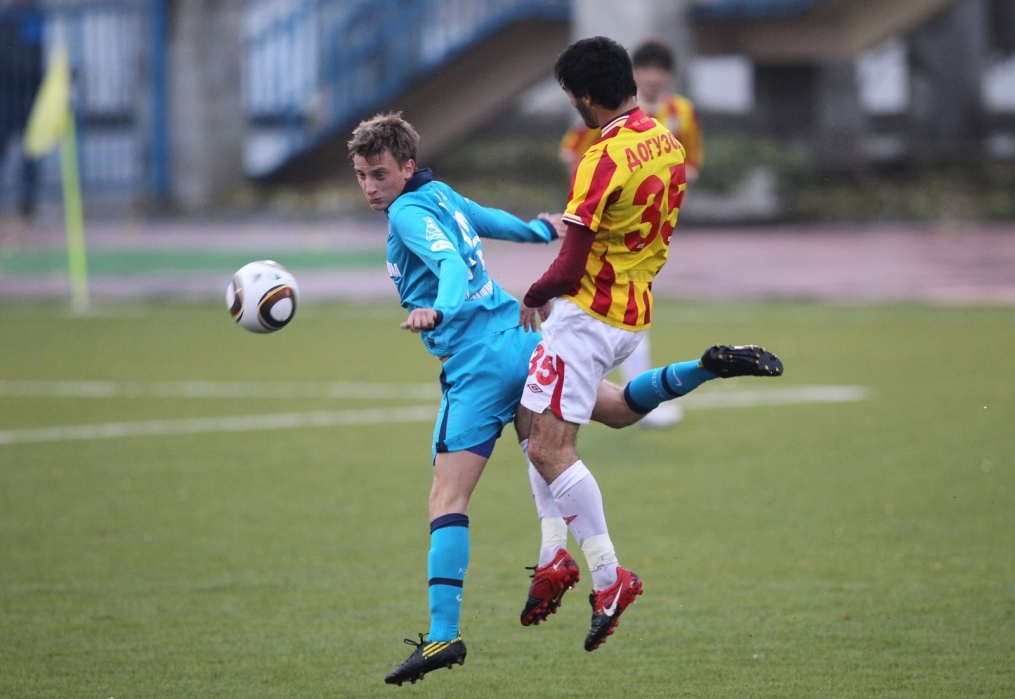 Первенство молодежных составов 2010 года. 26 тур, матч Зенит(м)—Алания (м)