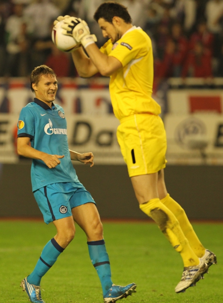 Лига Европы УЕФА 2010, групповой этап, 4-й тур. Матч ФК «Хайдук»—ФК «Зенит»