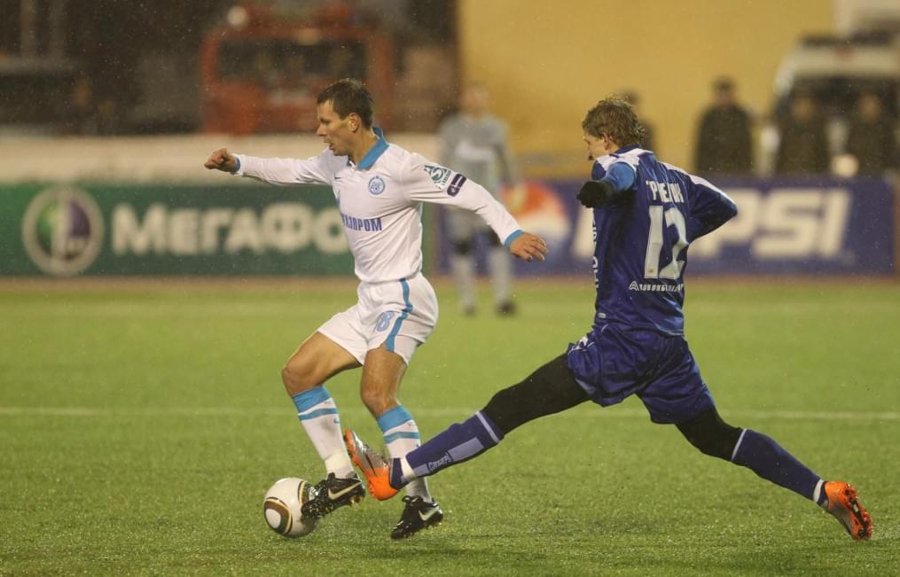 Чемпионат России 2010. 27 тур, Футбольный матч Сибирь—Зенит