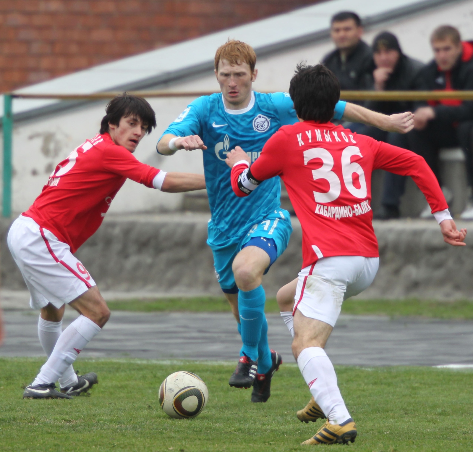 Первенство молодежных составов 2011. Матч Спартак—Нальчик (м) — Зенит (м)