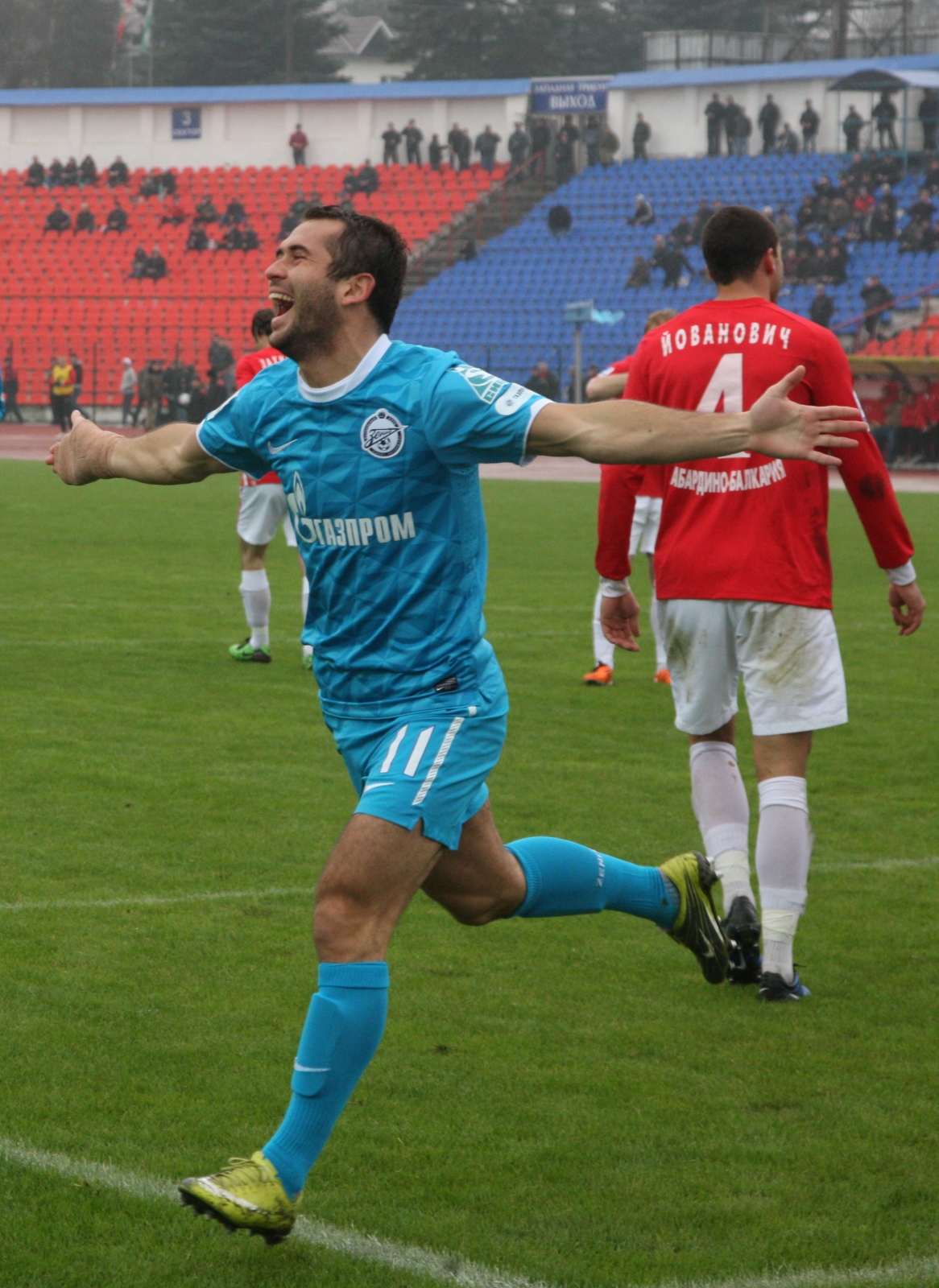 Чемпионат России, 3-й тур, Спартак Нальчик — Зенит