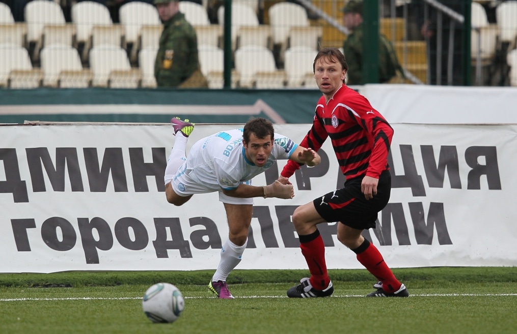Чемпионат России 2011/2012.  Матч Амкар 
