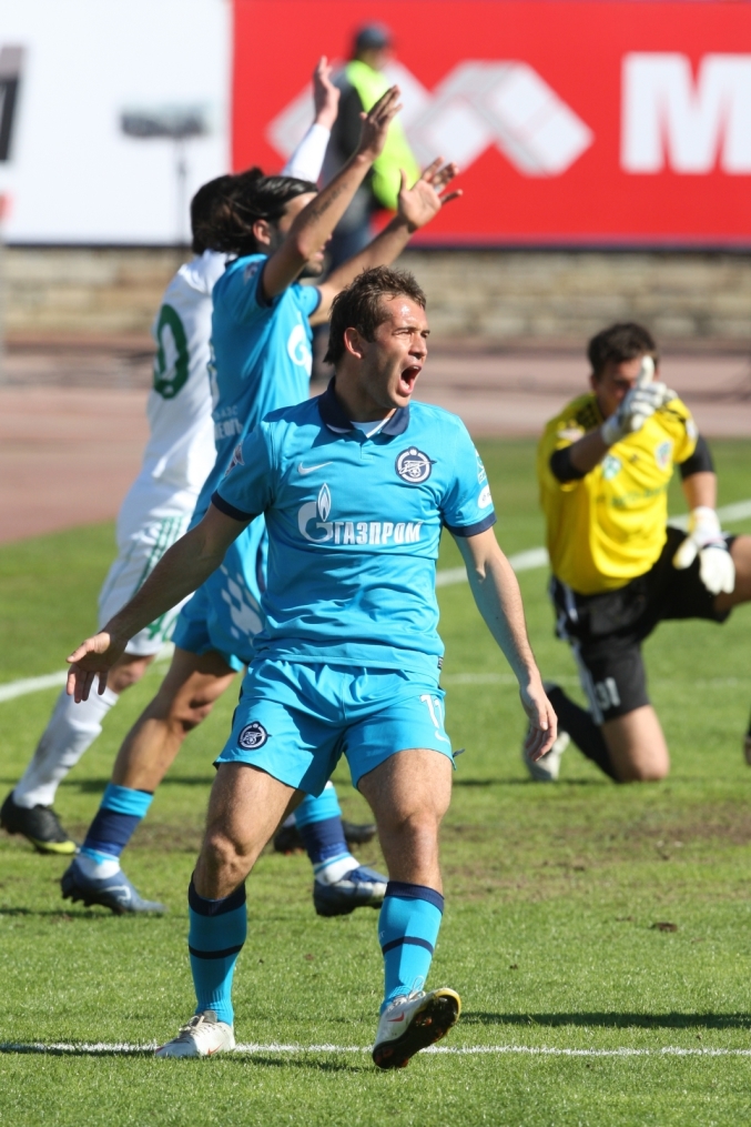  Чемпионат России 2010, 7 тур ФК «Зенит» —  ФК «Терек»  