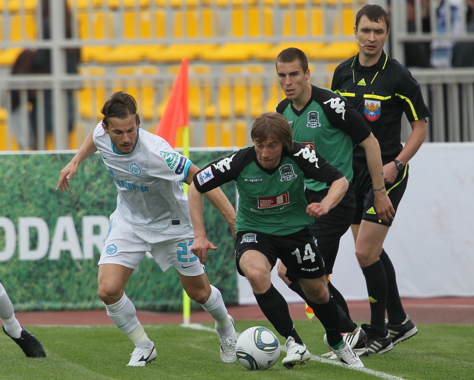 Чемпионат России 2011.  Матч Краснодар — Зенит