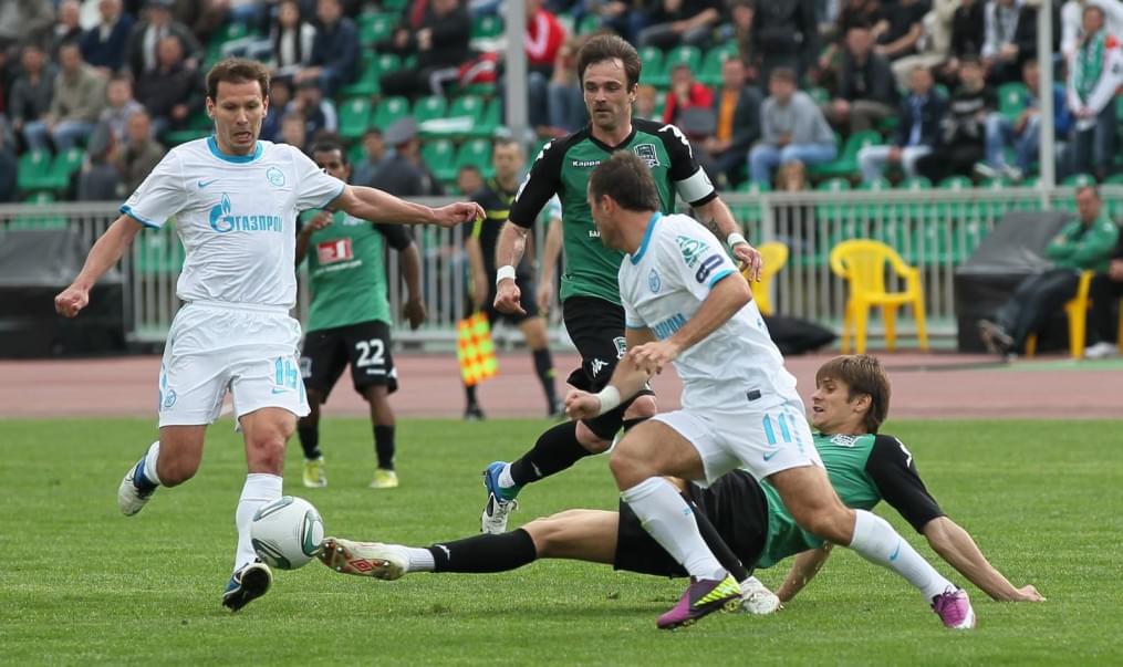 Чемпионат России 2011.  Матч Краснодар — Зенит